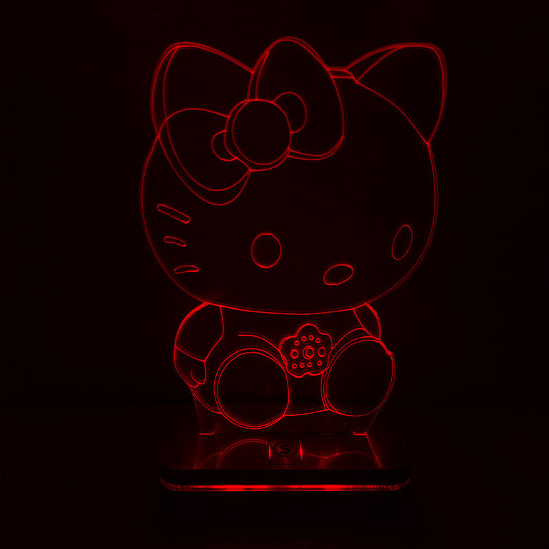 چراغ خواب سان لیزر طرح هلو کیتی hello kitty مدل هفت رنگ