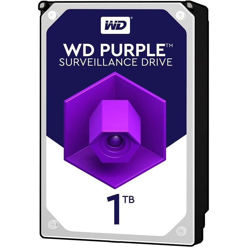 هارد دیسک اینترنال وسترن دیجیتال با رابط SATA 3.0 مدل  Purple WD10PURZ ظرفیت 1 ترابایت