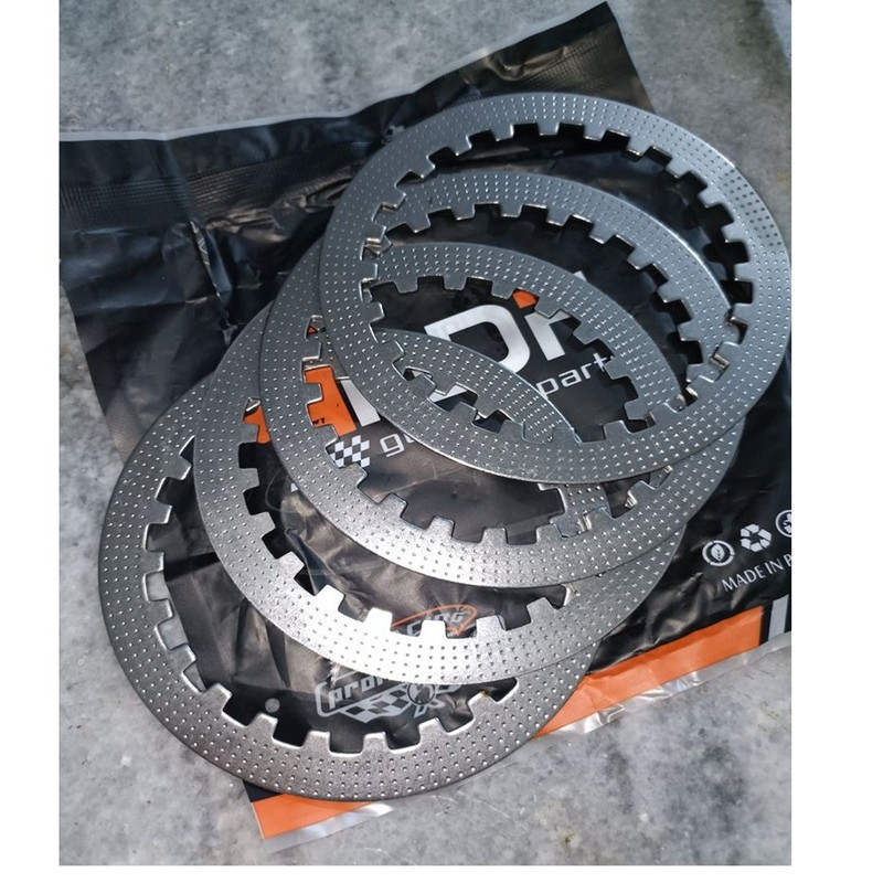 صفحه فلزی کلاچ موتور سیکلت ام دی اچ مدل H125 مناسب برای هوندا بسته 4 عددی