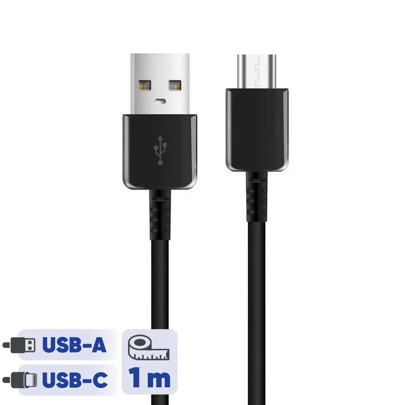 کابل شارژ تبدیل USB به USB-C فست شارژ به طول 1 متر