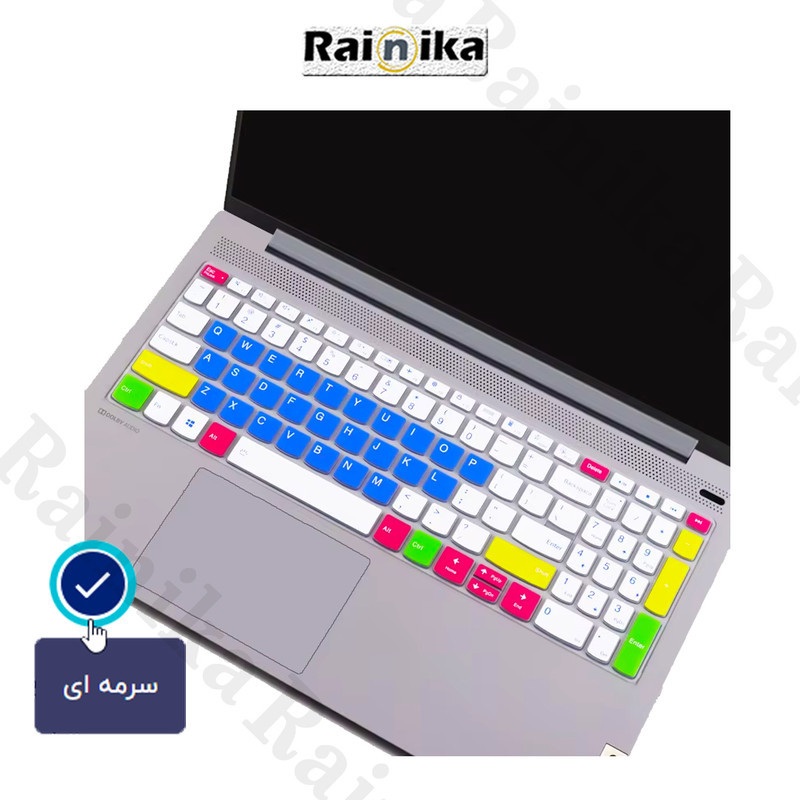 کاور کیبورد لپ تاپ رینیکا مدل 15.6 Slim3 مناسب برای لپ تاپ Lenovo Ideapad slim 3 15.6 inch