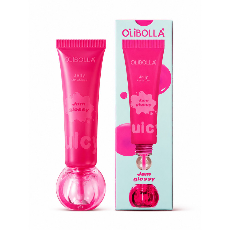 برق لب مایع براق اولیبولا مدل Jam Glossy شماره 12