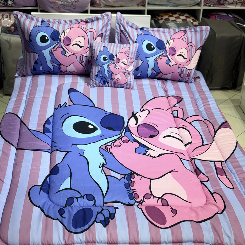 سرویس خواب 1 نفر 5 تکه مدل استیچ کد stitch 02