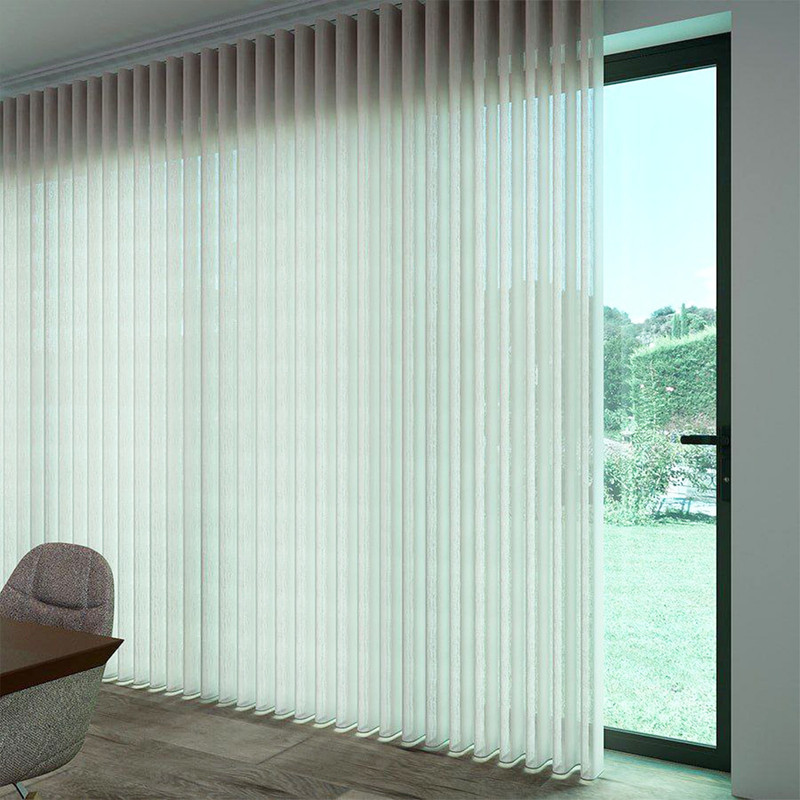 پرده تیکو دکو مدل پلیسه کتان شفاف افکت دار سایز 500x280 سانتی متر
