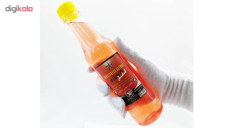 الکل صنعتی %98 شفق حجم 450 میلی لیتر بسته 3 عددی