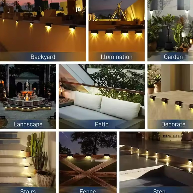 چراغ پارکی خورشیدی مدل Patio Planet مجموعه 12 عددی