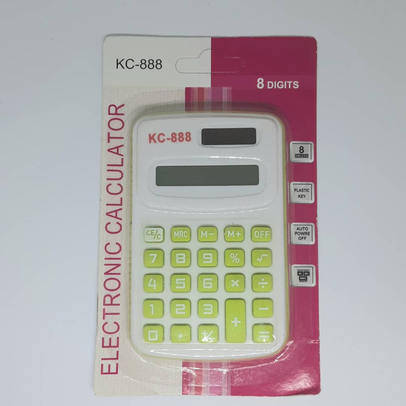 ماشین حساب مدل کارتی کد KC-888