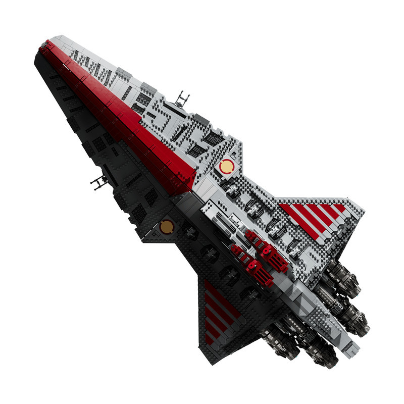 لگو 5374 تکه سری Star Wars مدل Venator-Class Republic Attack Cruiser کد 75367