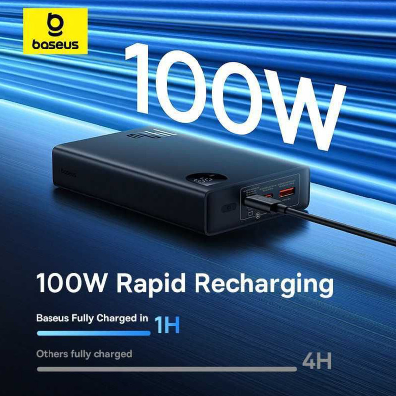پاوربانک بیسوس مدل Adaman  140W ظرفیت 24000 میلی آمپر ساعت