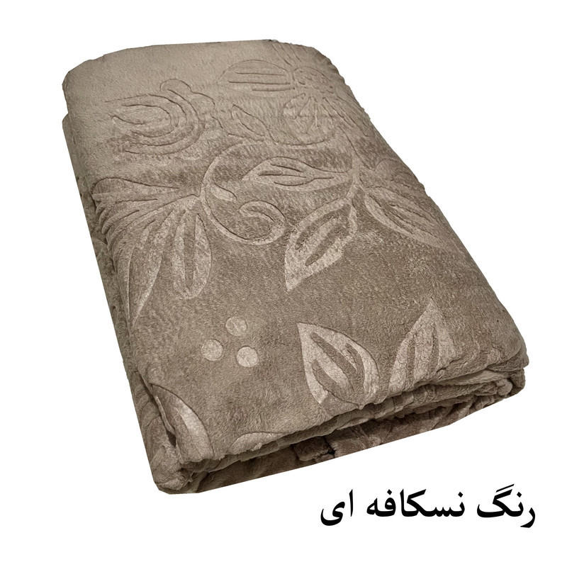پتو مسافرتی 1 نفر هنرمند مدل هیرت سایز 200x160 سانتی‌متر