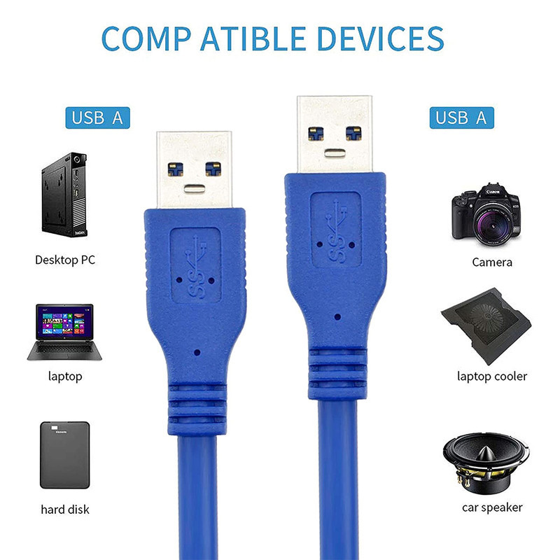 کابل لینک USB3.0 امکا مدل MULC طول 1.5 متر