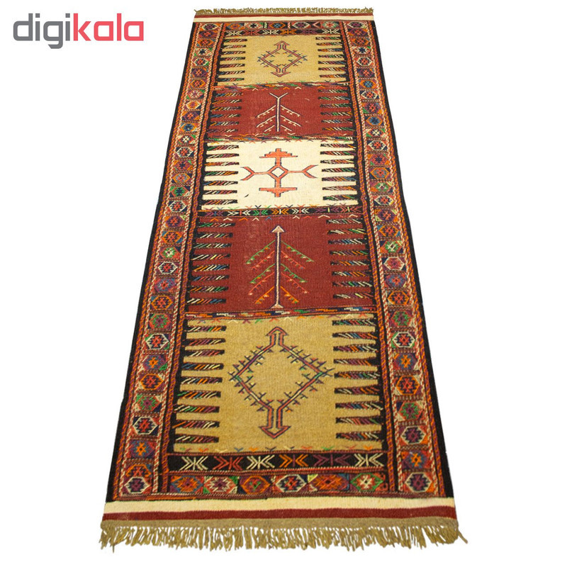 گلیم دستبافت دو متری کد 980764
