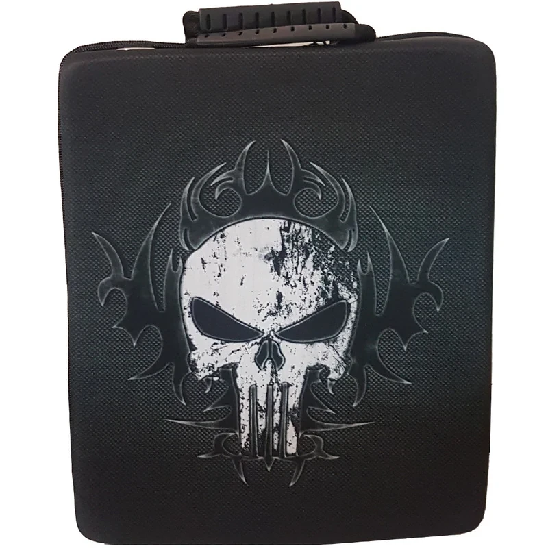 کیف حمل پلی استیشن 4 اسلیم و پرو طرح punisher skelet کد 72