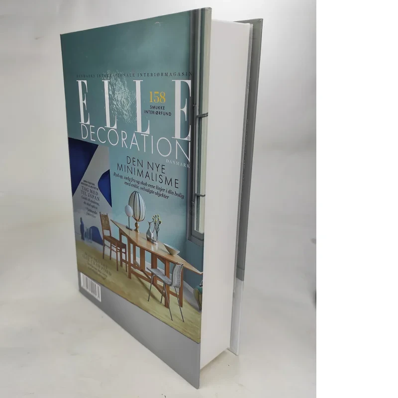 جعبه دکوری مدل کتاب دکوراتیو طرح ELLE کد 01