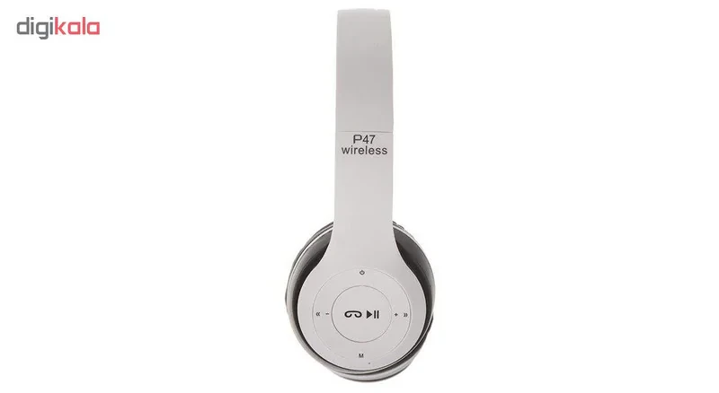 هدفون بلوتوثی مدل P47 بدون قابلیت نویز کنسلینگ، درگاه شارژ USB Type-C، درایورهای 40 میلی متری