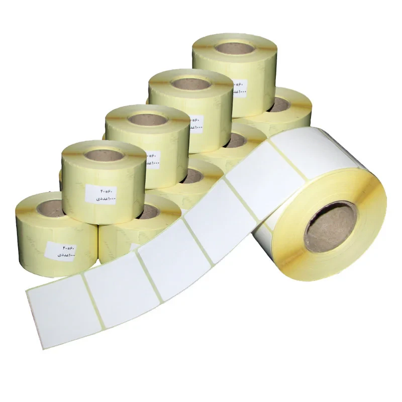 برچسب حرارتی پرینتر لیبل زن آی تی پی مدل ITP40601T دوازده رول 1000 عددی