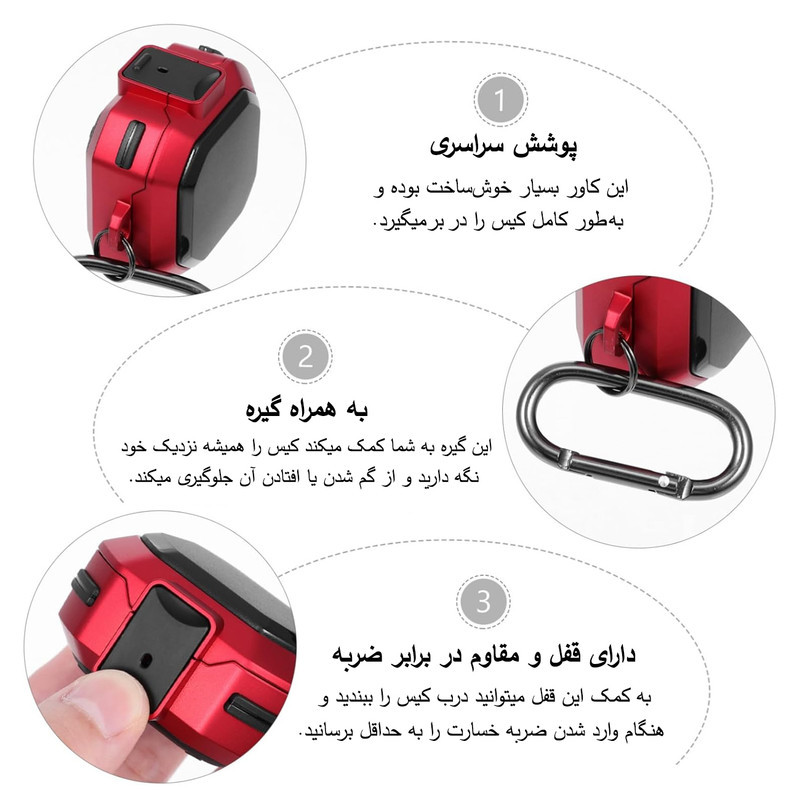 کاور زیرو مدل EggShell ZR مناسب برای کیس سامسونگ Galaxy Buds 2  Buds Pro  Buds Live  Buds 2 Pro