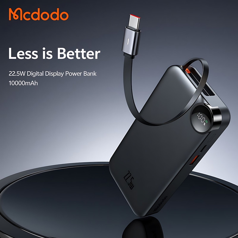 پاوربانک مک دودو مدل MC-386 ظرفیت 10000 میلی آمپرساعت
