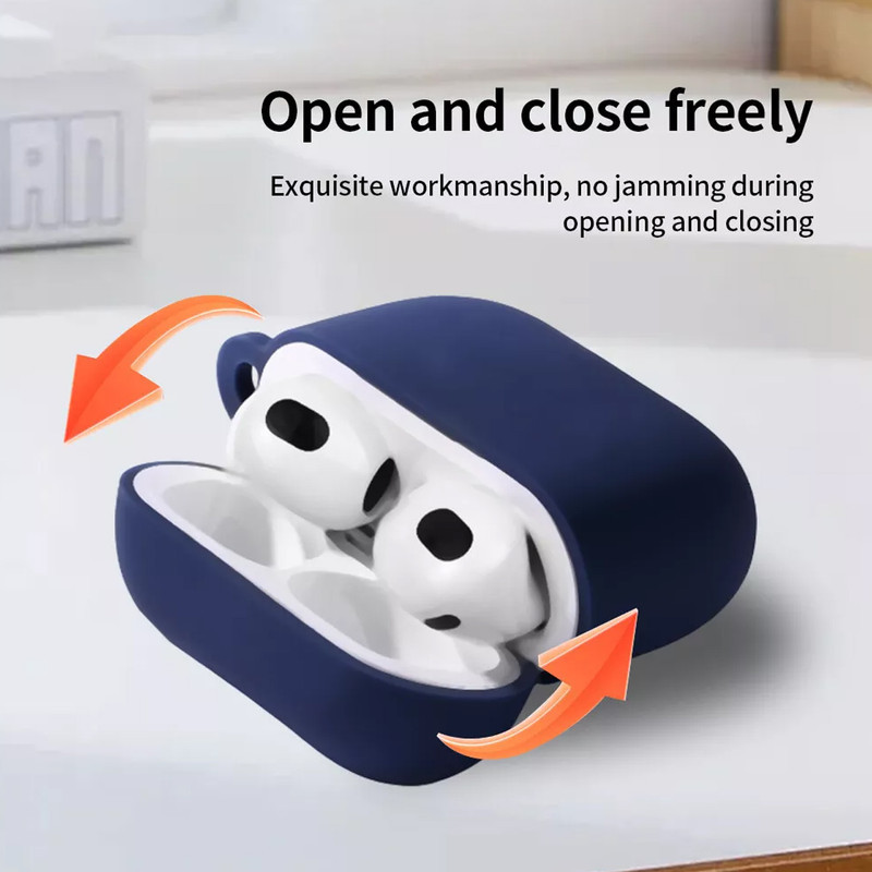 کاور برنارد مدل Silicon BR مناسب برای کیس اپل Airpods 4