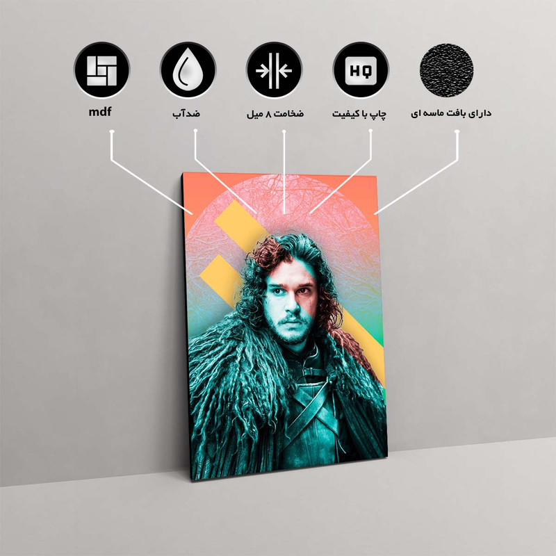 تابلو شاسی مدل Game of Thrones کد S-2272