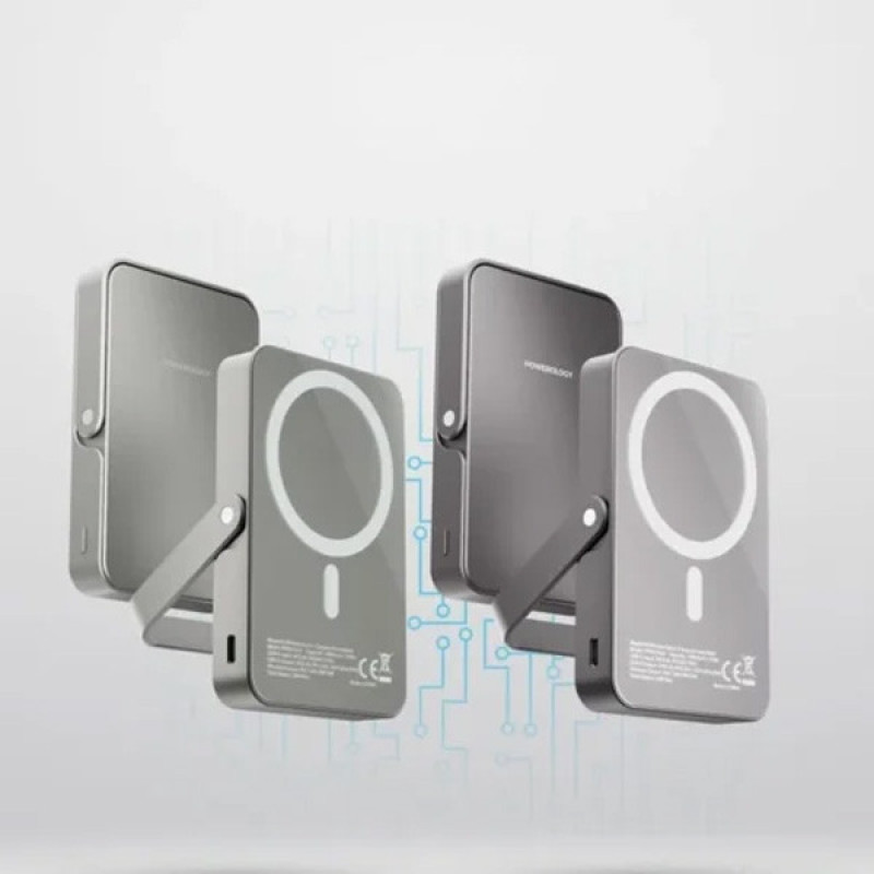 پاوربانک پاورولوژی مدل MagSafe PP036 ظرفیت 10000 میلی آمپر ساعت