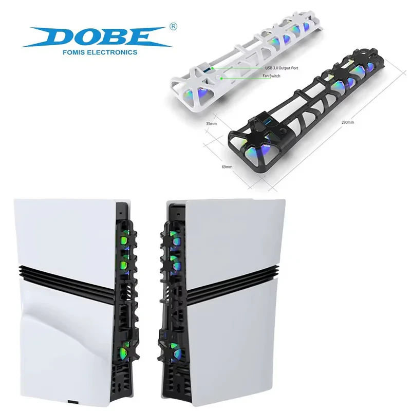 فن خنک کننده پلی استیشن 5 پرو دابی مدل TP5-35153S RGB