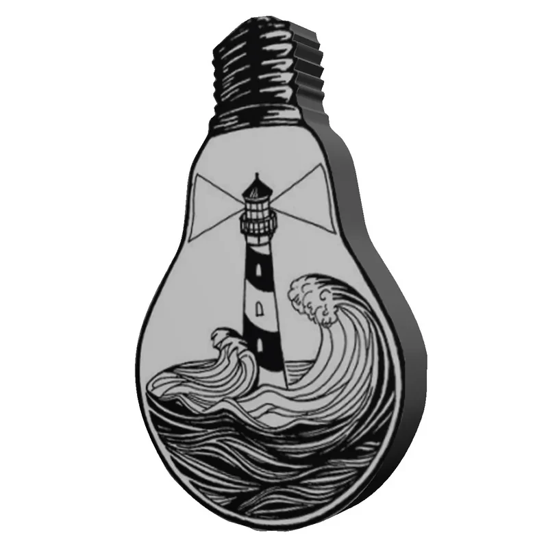 استیکر تزئینی موبایل طرح شیشه کد 8