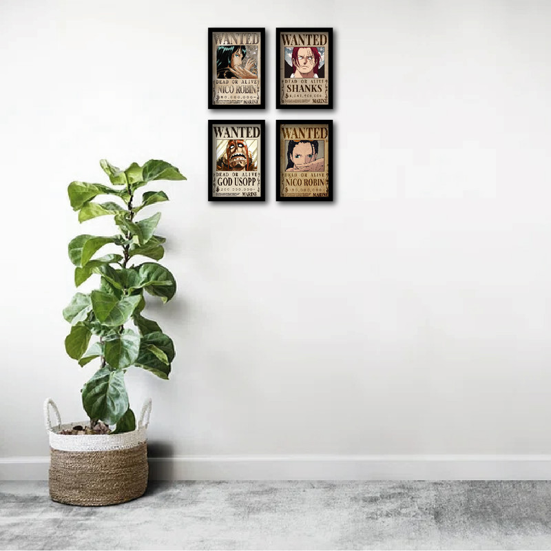 تابلو مدل وان پیس طرح لوفی تحت تعقیب کد 1236 مجموعه 4 عددی