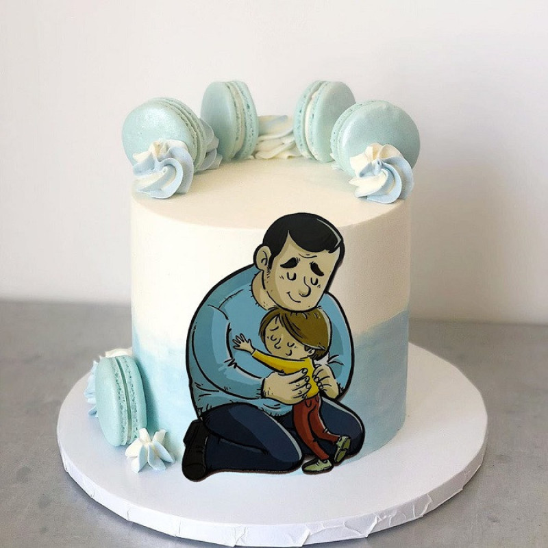 ابزار تزیین کیک به گز مدل Best Dad