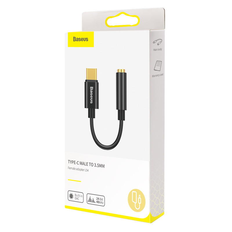 مبدل USB-C به AUX باسئوس مدل CATL54-01