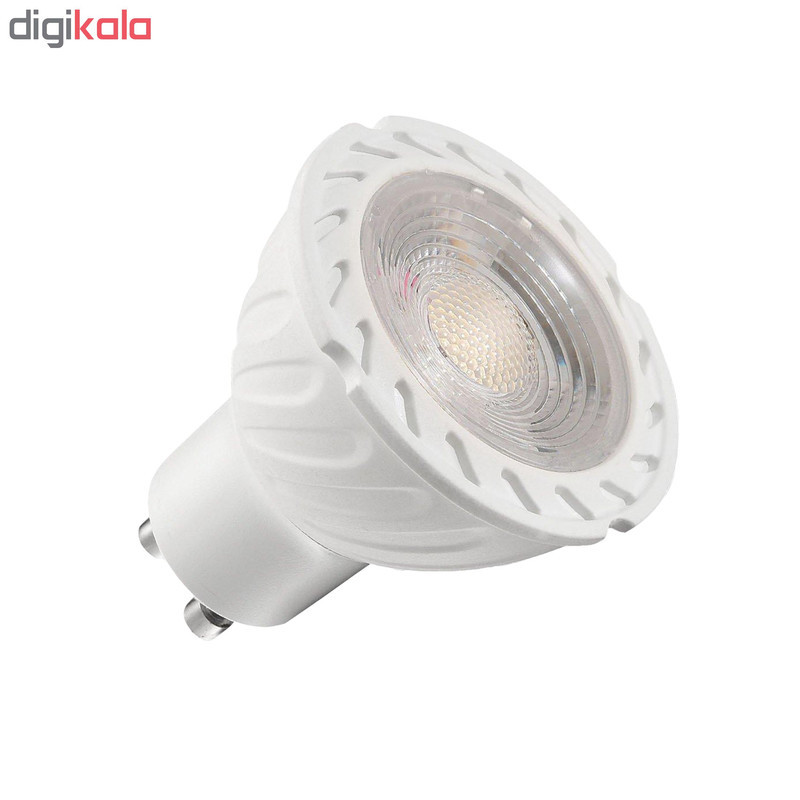 لامپ هالوژن 7 وات مدل GOL-004 پایه GU10 بسته 4 عددی