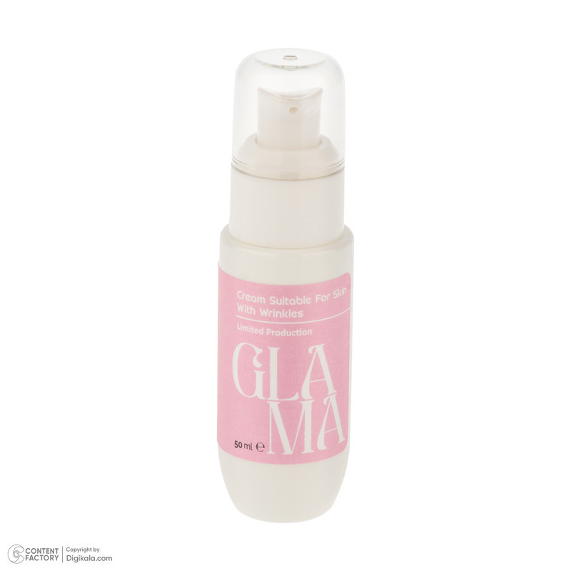 کرم ضد چروک گلاما مدل Nt-01 مناسب برای انواع پوست حجم 50 میلی‌لیتر