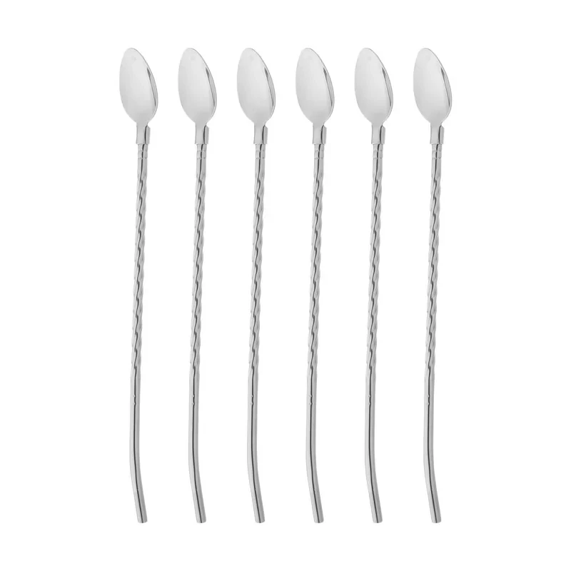 قاشق شربت خوری کد 7048 بسته 6 عددی