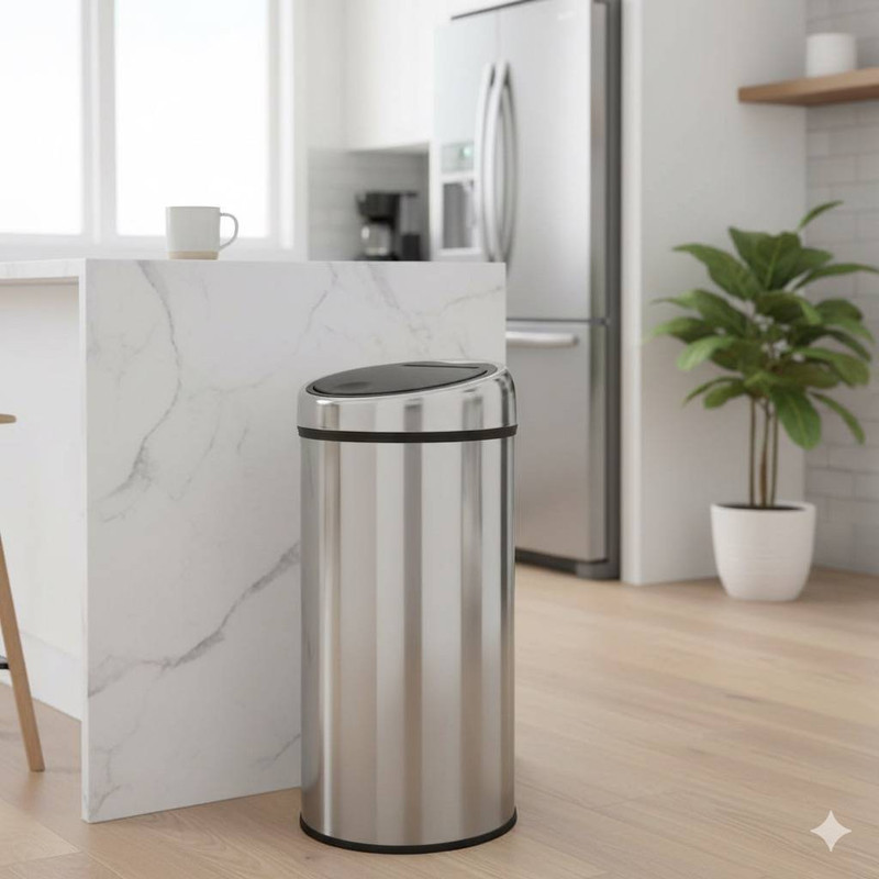 سطل زباله لمسی کد MA-2024 ظرفیت 30 لیتری