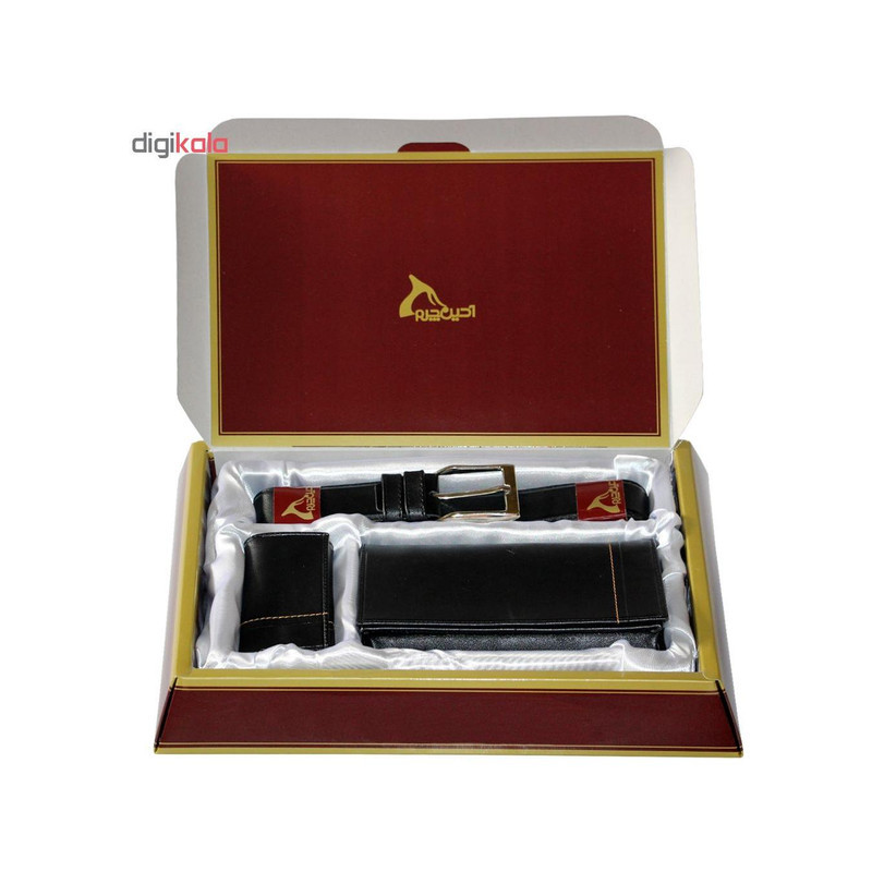 ست هدیه مردانه چرم بارز مدل DS3.M