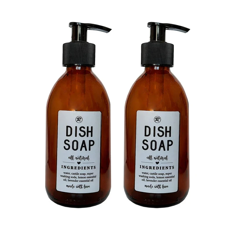 پمپ مایع ظرفشویی مدل  DOUBLE DISH SOAP مجموعه دو عددی