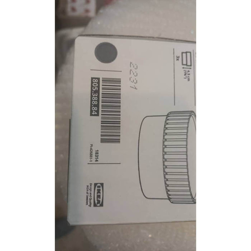 جاشمعی ایکیا مدل GRADVIS کد 884 بسته 3 عددی