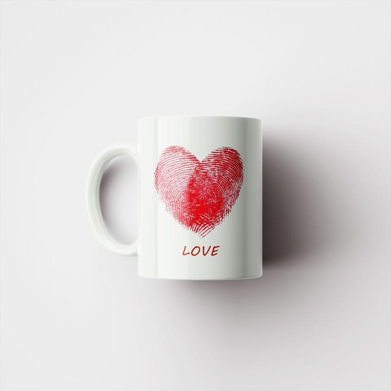 ماگ مدل فانتزی عاشقانه کد 583