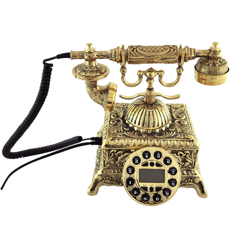 تلفن برنزی مدل مربعی کد 532
