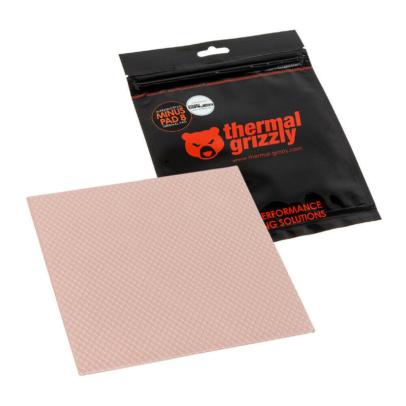 پد سیلیکونی ترمال گریزلی مدل Minus Pad 8 1001001.5 mm