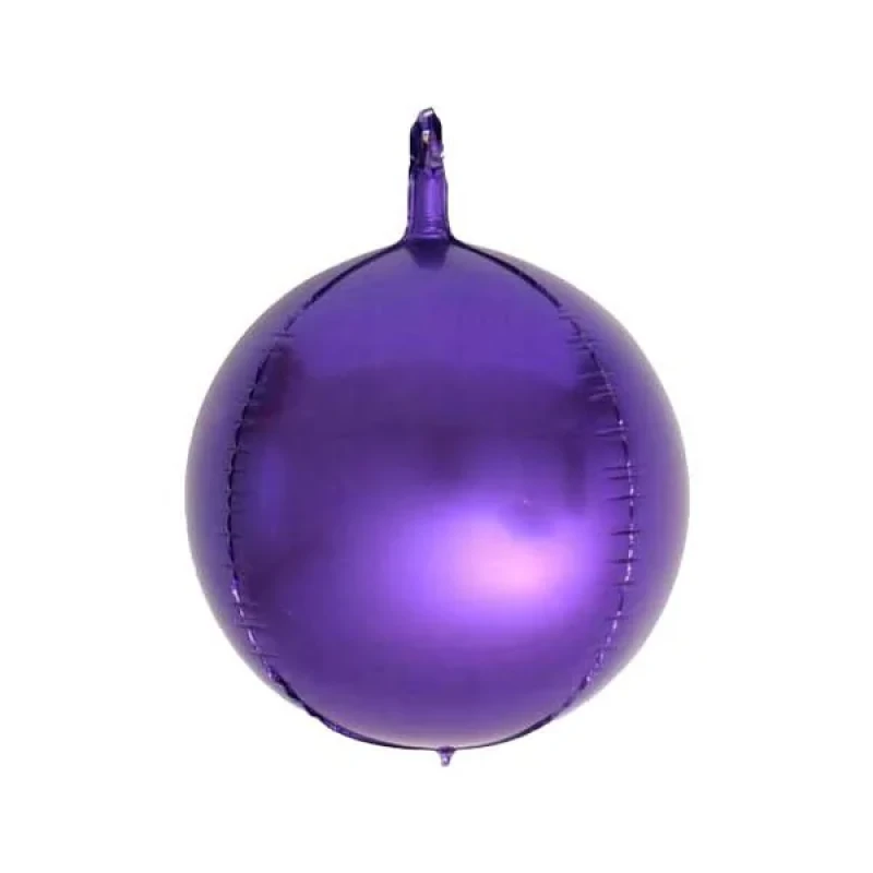 بادکنک فویلی مدل اوربز کد Purple4dOrbzBalloon