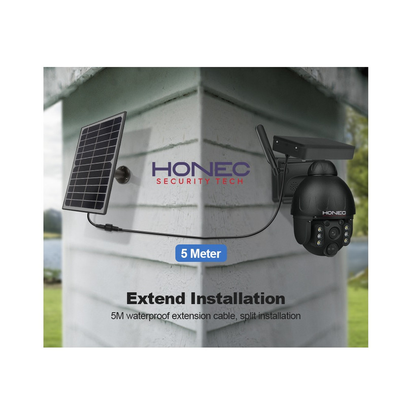 دوربین مداربسته تحت شبکه هونک مدل خورشیدی HN-S588-4G-Solar