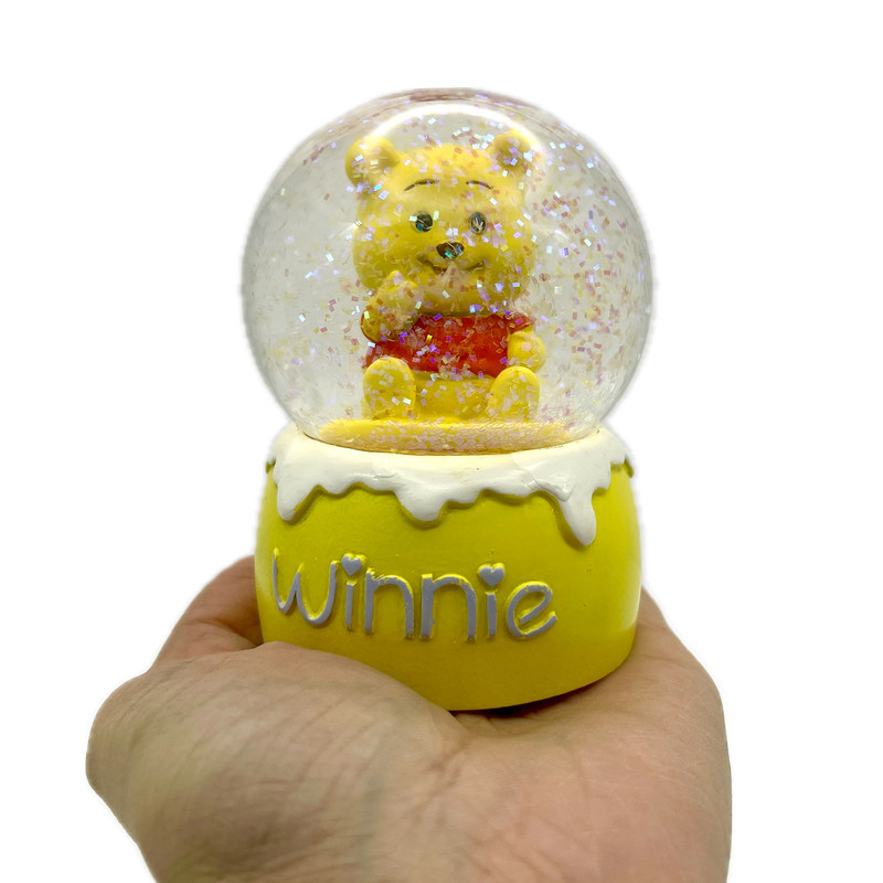 گوی چراغ‌دار مدل Winnie طرح خرس پو کد 6221