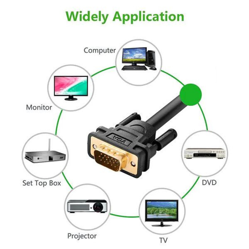 کابل VGA یوگرین مدل 11630 طول 1.5 متر
