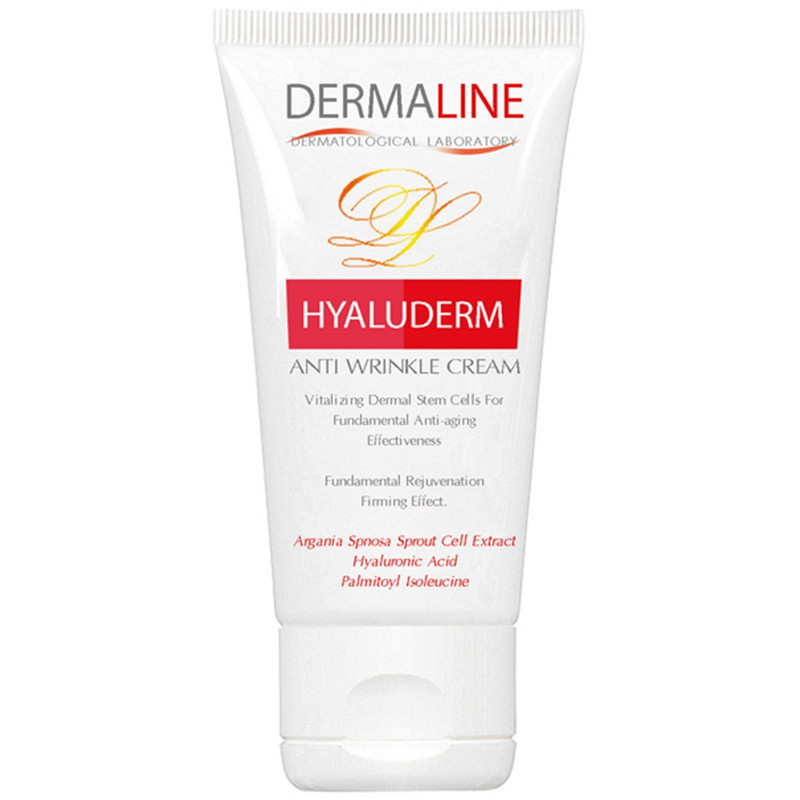 کرم ضد چروک درمالاین مدل Hyaluderm حجم 45 میلی لیتر
