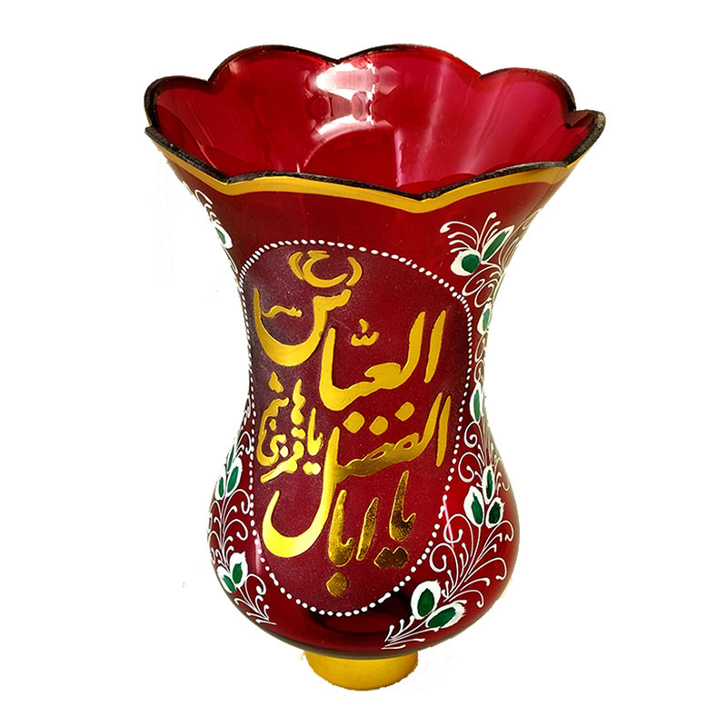شمعدان مدل لاله طرح یا اباالفضل العباس یا قمر بنی هاشم کد 10279802