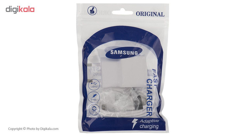 شارژر دیواری مدل Adaptive Charging همراه با کابل microUSB
