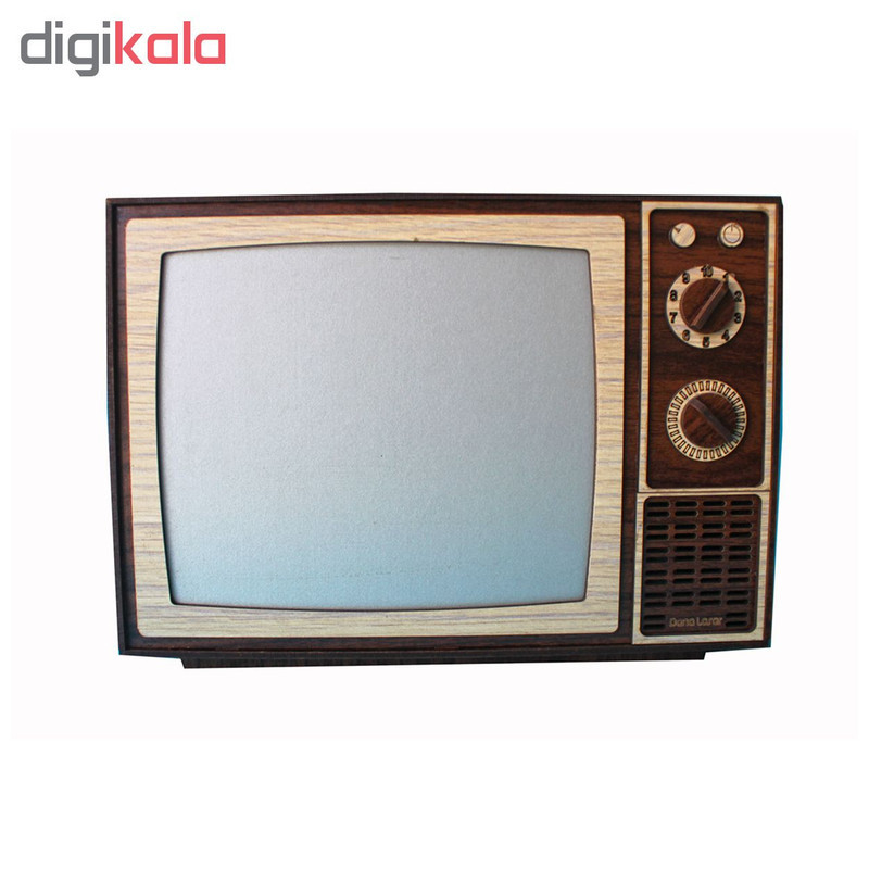 جعبه دستمال کاغذی دنالیزر طرح تلوزیون کدdt1