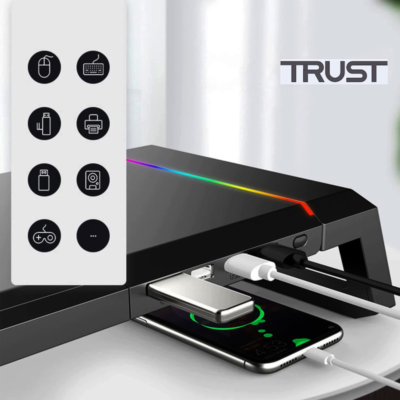 پایه نگهدارنده مانیتور تراست مدل TDESK