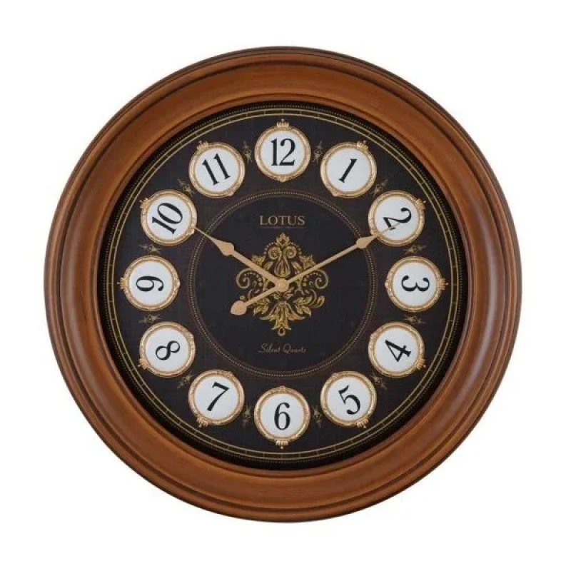 ساعت دیواری کوارتز لوتوس مدل L013-BENSON-BR